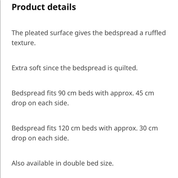 IKEA Bedspread - Picture 6 of 7